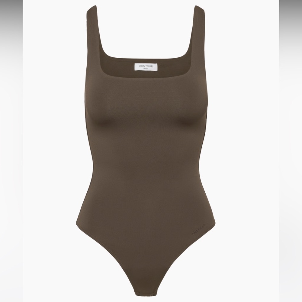 Babaton Chocolate Brown Bodysuit